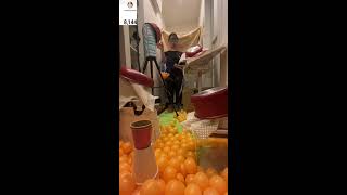 Trickshot PAN PONG Throw Time