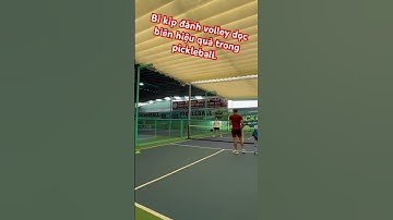 Bí kíp nhỏ-khác biệt lớn khi volley dọc biên. #pickleball2025 #thanghuepickleball #pickleballtips