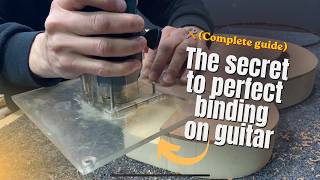 The secret to perfect binding on guitar 🛠️ (Complete guide)
