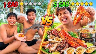 Ngáo TV | Cắm Trại Sinh Tồn 1 Sao VS 5 Sao