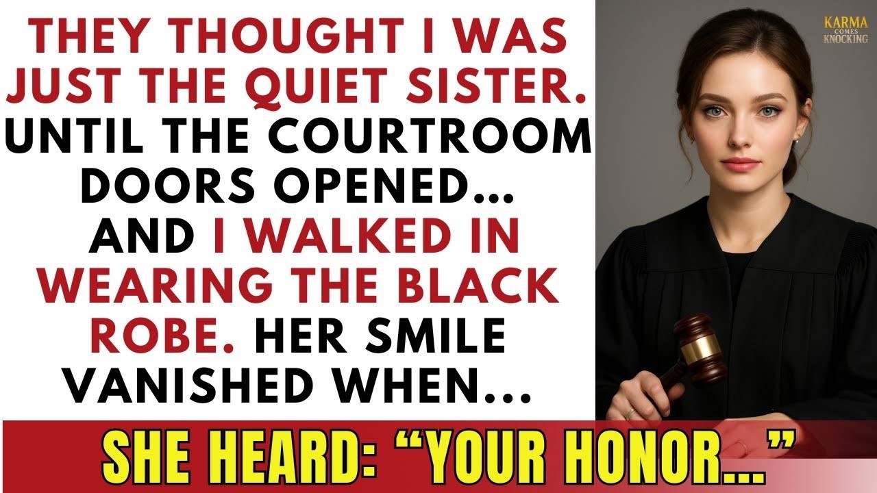 My Sister Mocked Me In Front Of Everyone — Then The Jury Foreman Stood And Said, “Your Honor”