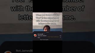 my favorite number is James 💀🙏 #memes #funny #humor #dankememes #funnymemes #shorts