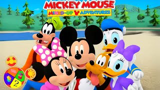 Mickey Mouse & Minnie Go Camping🎵 Campy Camper Day⛺️ Camping at the Clubhouse 🏕 Mixed-Up Adventures 