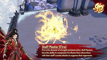 [9D NFT] STAFF MASTER (FIRE)