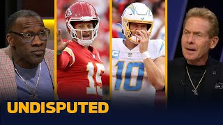 Patrick Mahomes, Chiefs defeat Justin Herbert & Chargers 27-24 on TNF | NFL | UNDISPUTED News
