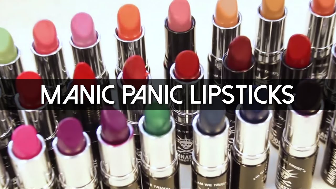NEW Manic Panic Lipsticks