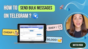 How to send Bulk Messages on Telegram | Send MASSIVE Messages on Telegram FAST!