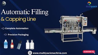 Automatic Filling and Capping Line for Bottles | High-Speed Bottle Packaging Solution