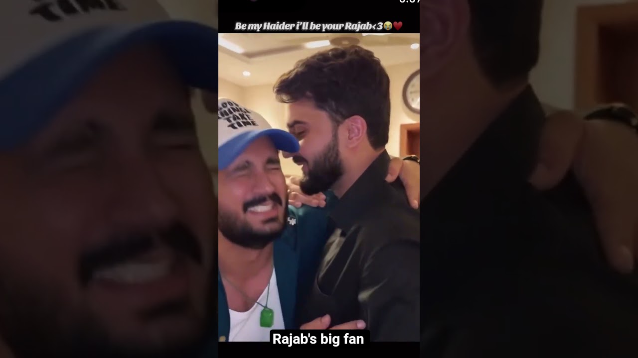 rajab & haider friendship is the best 👌❤️ 