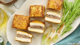 もっちりジューシー！ごま油香る 豆腐 すき焼き サンド のレシピ 作り方