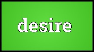 Thumbnail Desire Meaning