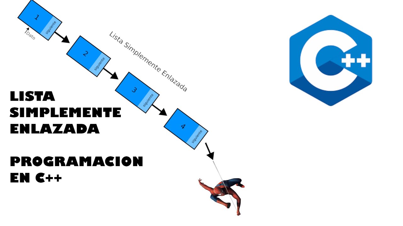 LISTA SIMPLEMENTE ENLAZADA || EXPLICACION || C++ - YouTube
