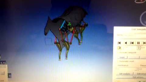 Mechanical horse on CATIA