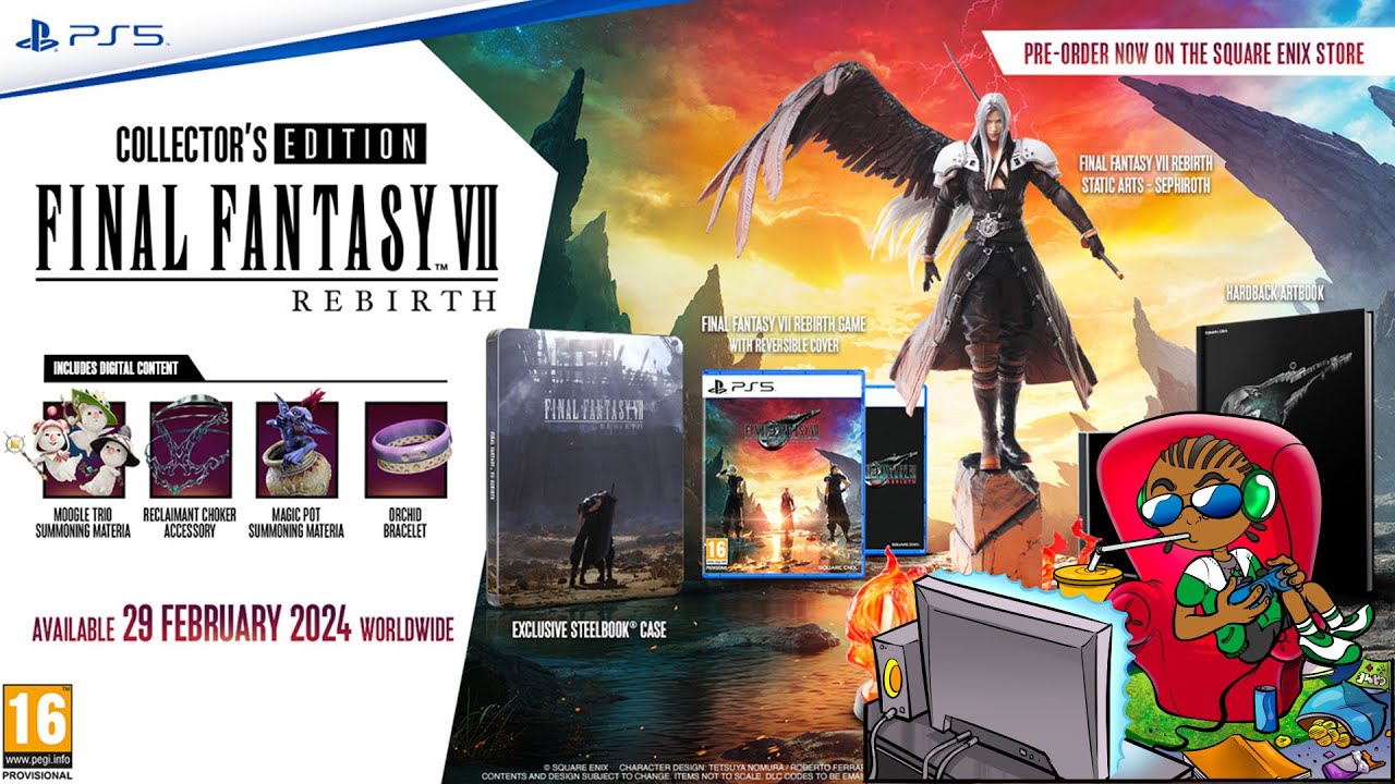 Final Fantasy VII Rebirth Collector's Edition has been revealed