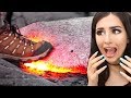 What Happens When You WALK ON LAVA