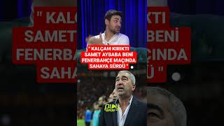 Veli Kavlakkalçamda Kirik Vardi Samet Aybaba Beni̇ Fenerbahçe Maçinda Sahaya Sürdü