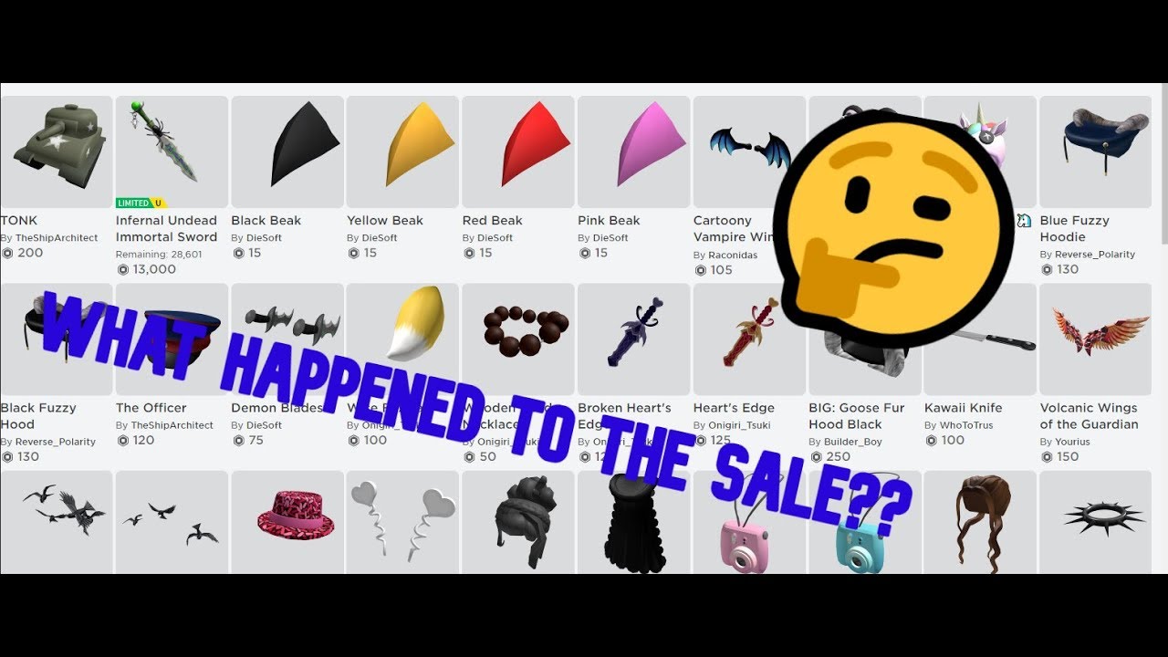 Roblox President Sale Cancelled Youtube