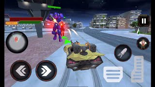 #videogames Hero Bat Robot Bike Game. #gaming screenshot 5