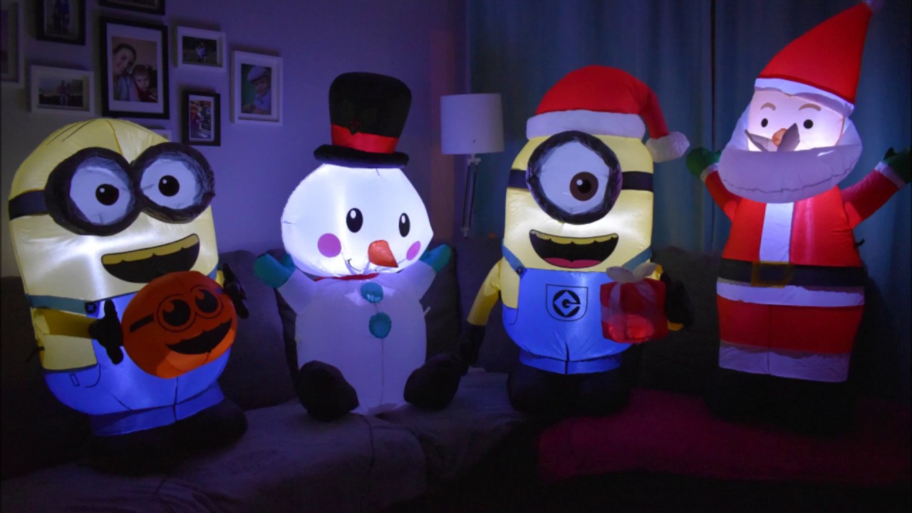 Airblown Santa Claus Inflatable Christmas 2017 Unboxing plus EXTRA