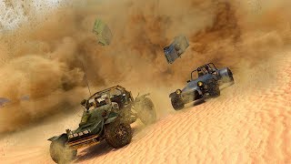 DustStorm Dune Racing Overdose: Blind Drive Zest - Car Crashes Games 2017 - Full Video screenshot 3