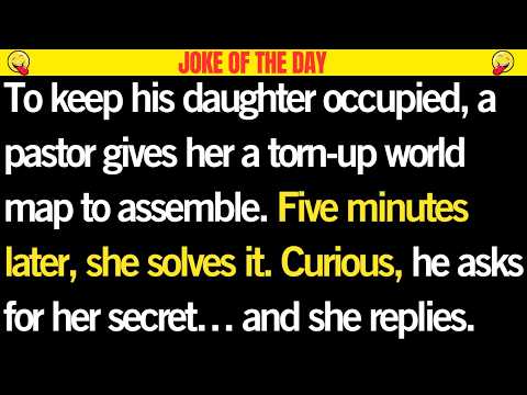🤣 BEST JOKE OF THE DAY! – The World Map Puzzle with a Heartwarming Twist #funnyjokes