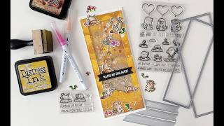 Slimline Shaker Card for Lawn Fawn