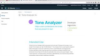 Train TJBot to Analyze Language Tones in Node-RED