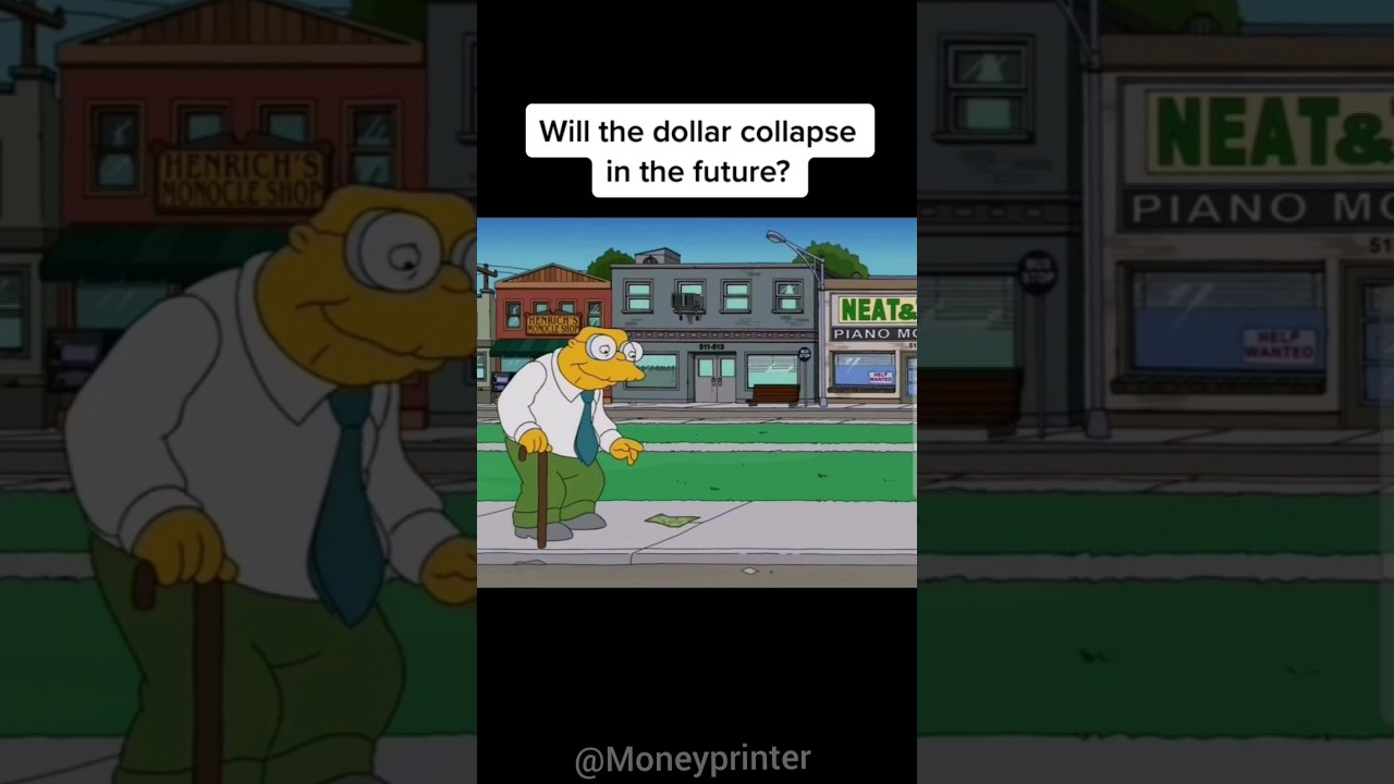 The Simpsons predicted the Dollar Collapse?! 