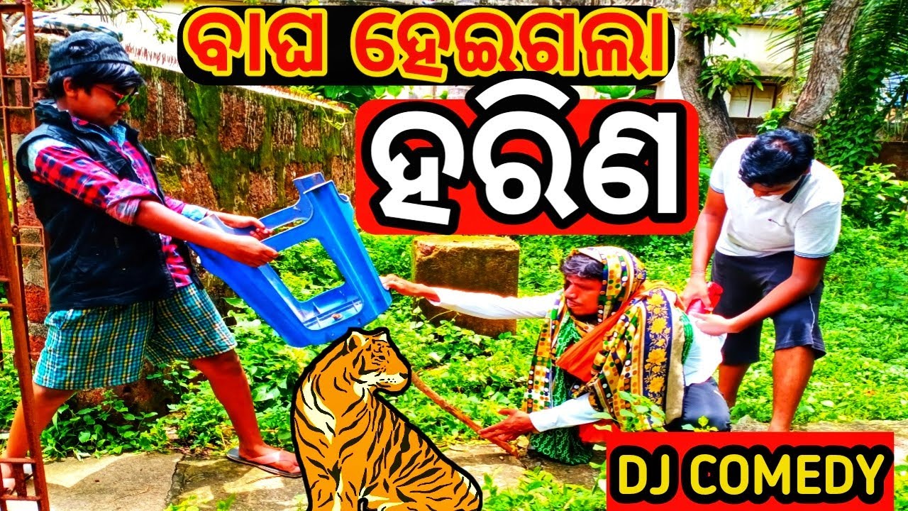 DJ COMEDY PART 8. ବାଘ ହେଇଗଲା ହରିଣ YouTube