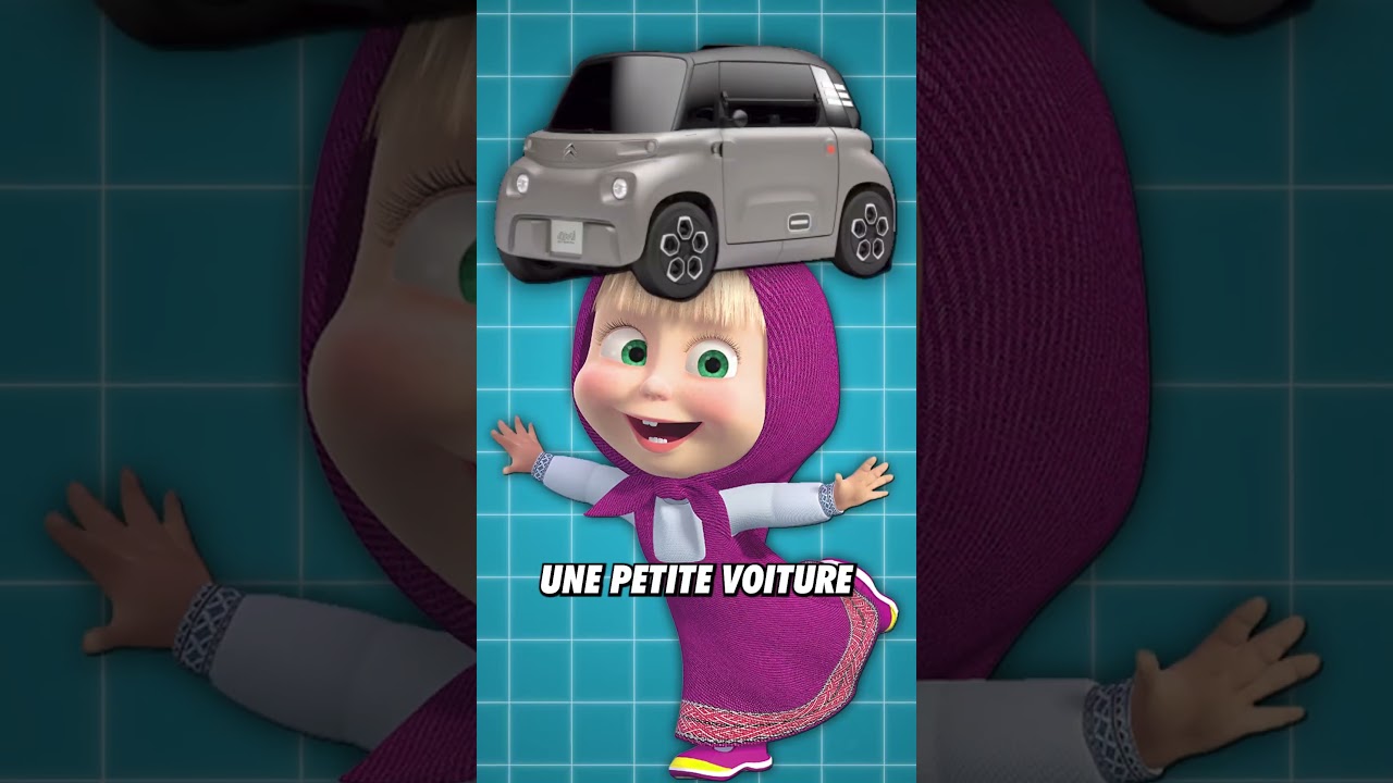 La PUISSANCE de Masha #maths #physique #science #masha