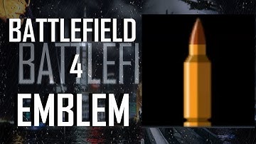 Battlefield 4 / BF4 : Bullet Emblem Tutorial