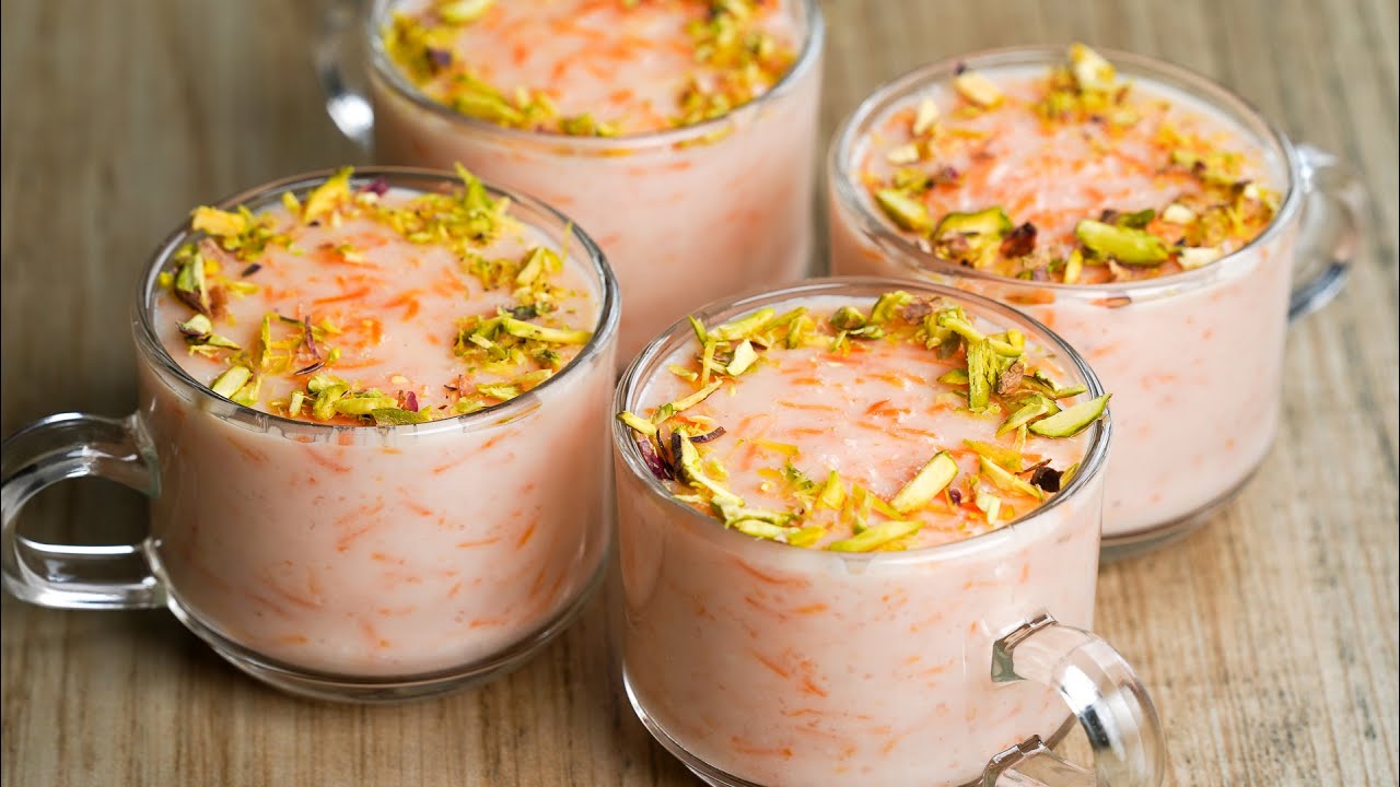 Carrot Milk Dessert Cup Recipe | Carrot Dessert | Carrot Milk Rice Pudding Dessert | N'Oven