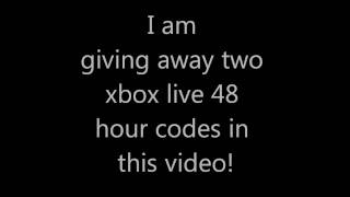Xbox live 48 hour code giveaway!