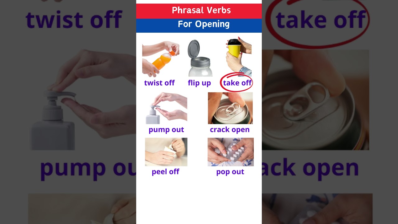 Фразовые глаголы для начала 