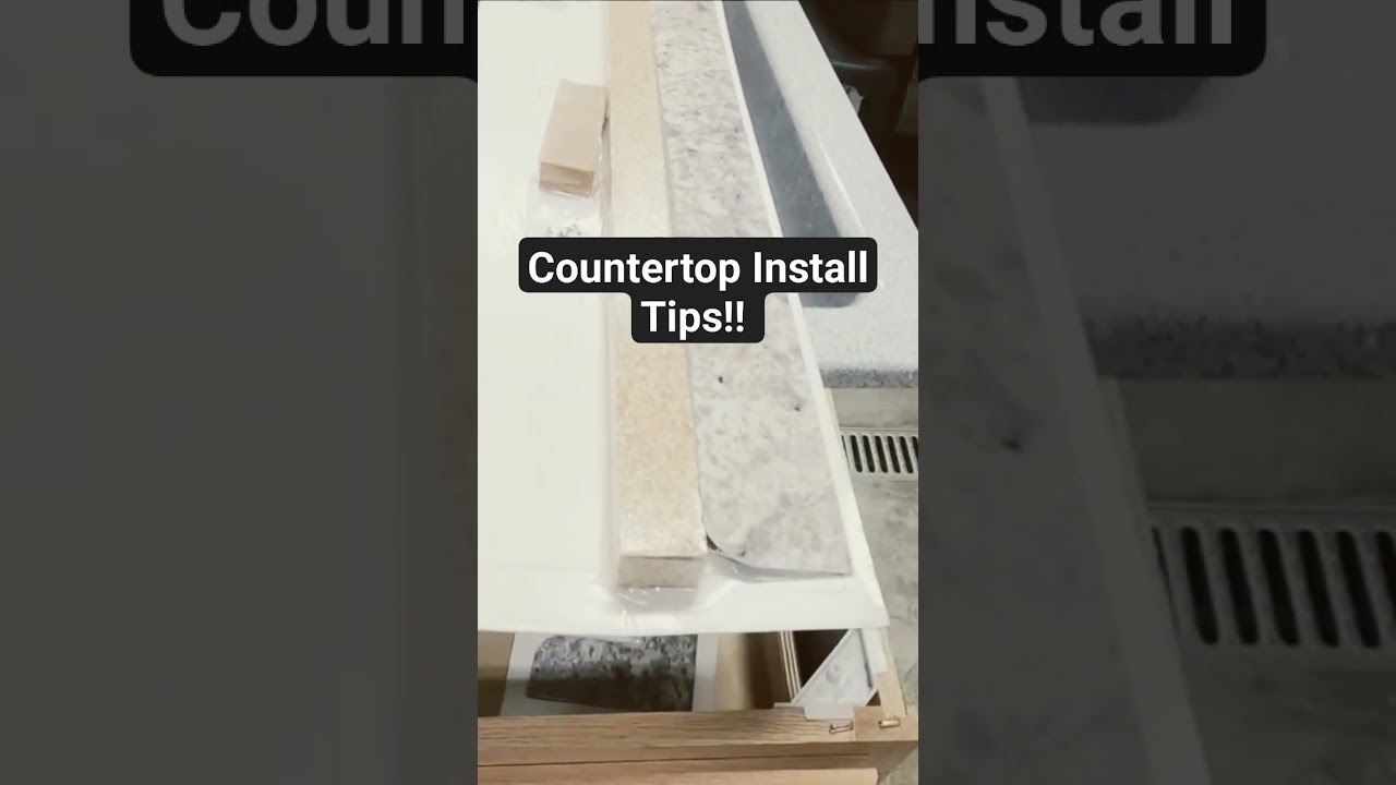 How To Cut A Countertop for The Perfect Fit