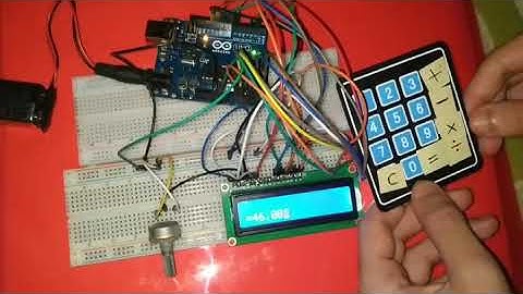 ARDUİNO ile Hesap Makinesi