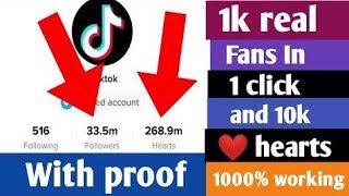 Celebrity how to hack tiktok fans/follower with proof 100% Net Worth