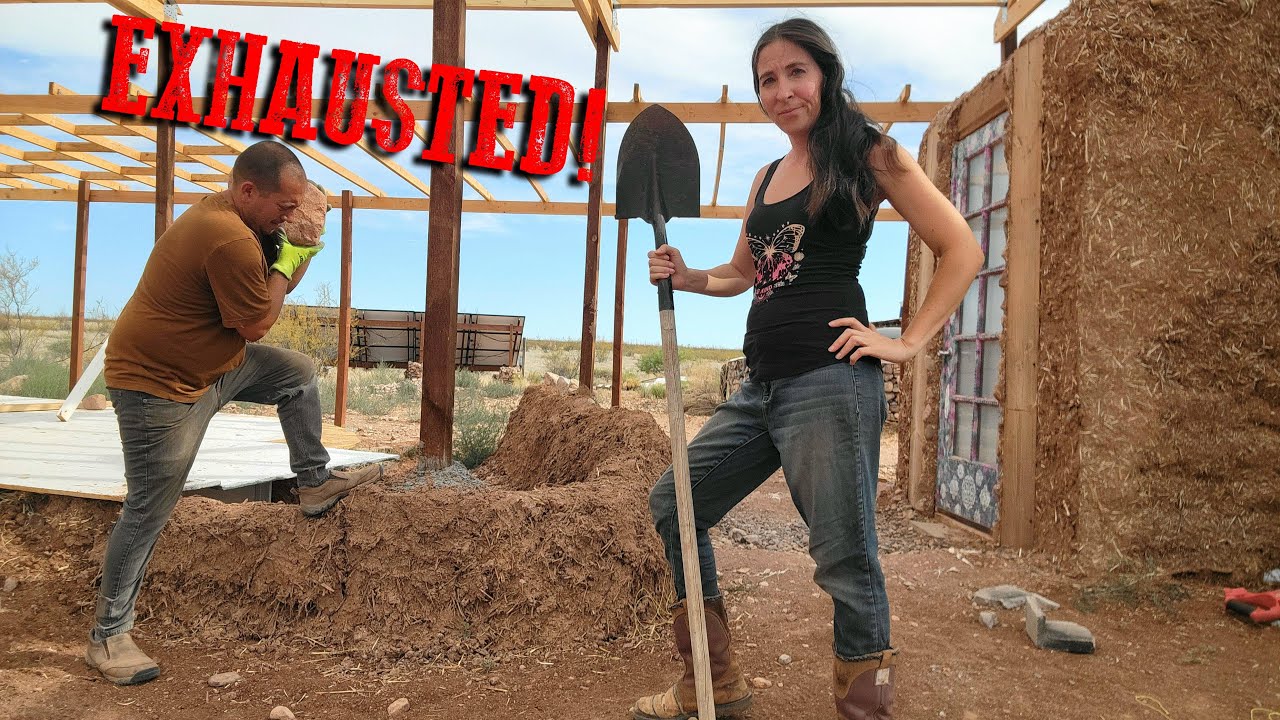 We Just Piled TONS of Dirt and Rock in Our New Home! Crazy?