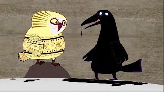 Гора самоцветов - Про Ворона  + Заяц-слуга - Развивающий мультфильм для детей