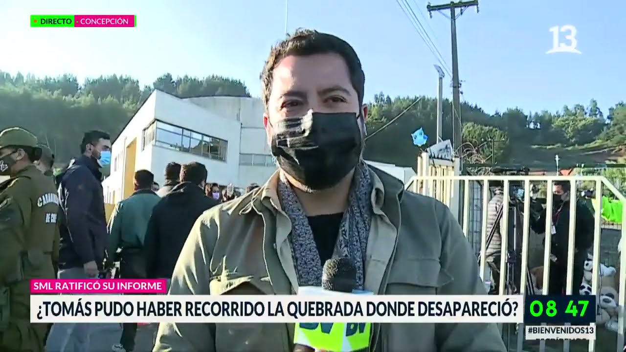 Realizamos el recorrido por el lugar donde desapareció Tomasito. Bienvenidos, 2021.