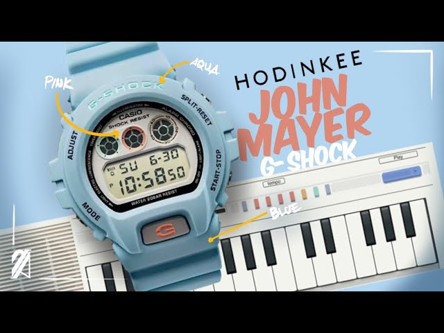 The New John Mayer X Hodinkee X G-Shock DW-6900-PT1 #gshock #hodinkee  #johnmayer