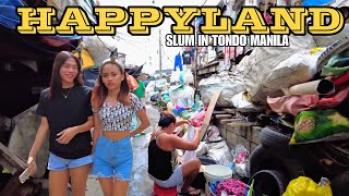 The NOTORIOUS HAPPYLAND in TONDO MANILA PHILIPPINES[4K] WALKING TOUR