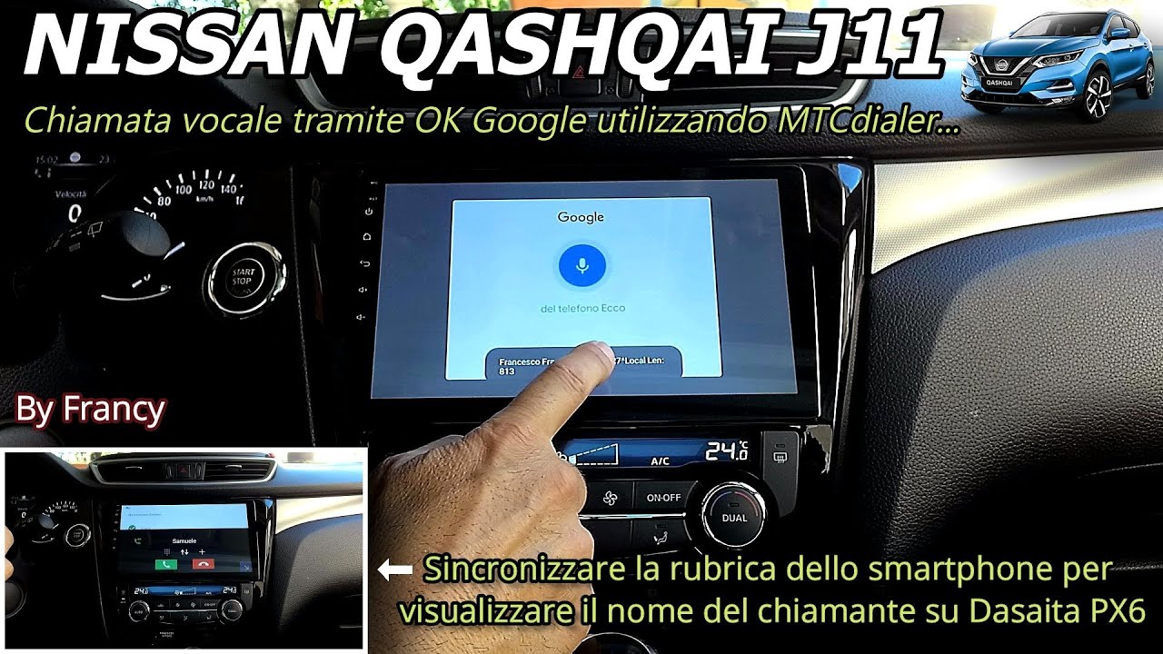 Autoradio Dasaita PX6  Assistente Google + MTCdialer = chiamata perfetta 💪 (TUTORIAL by Francy)