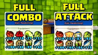 lost saga Nacha full combo vs full attck