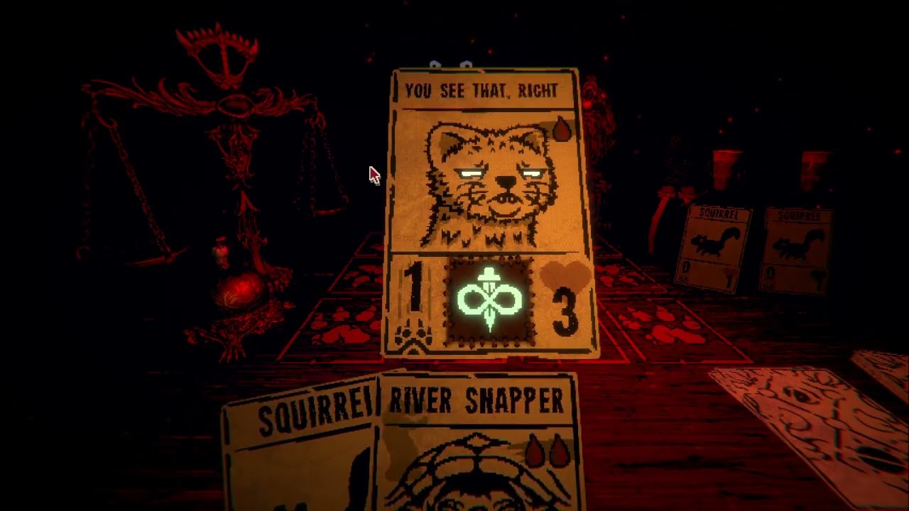 (Inscryption) Getting Sent to the Shadow Realm Due to Skill Issue