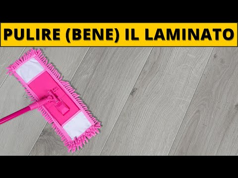 Come pulire il pavimento laminato? (Senza commettere errori)