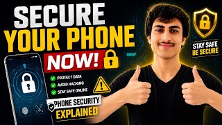 Secure Your Phone Now! 📱 Phone Security Explained 🔥 | Protect Your Data from Hackers