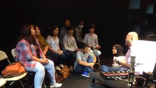 Latihan Improvisasi bersama Indra Aziz