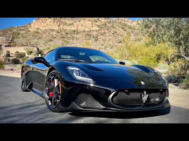BBR Maserati MC20 Cielo 2022 1/43 – Version Matt Black – Neuve Sous Emballage – Modèle Collection
