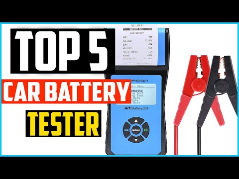 Top 5 Best Car Battery Tester in 2021 – Reviews